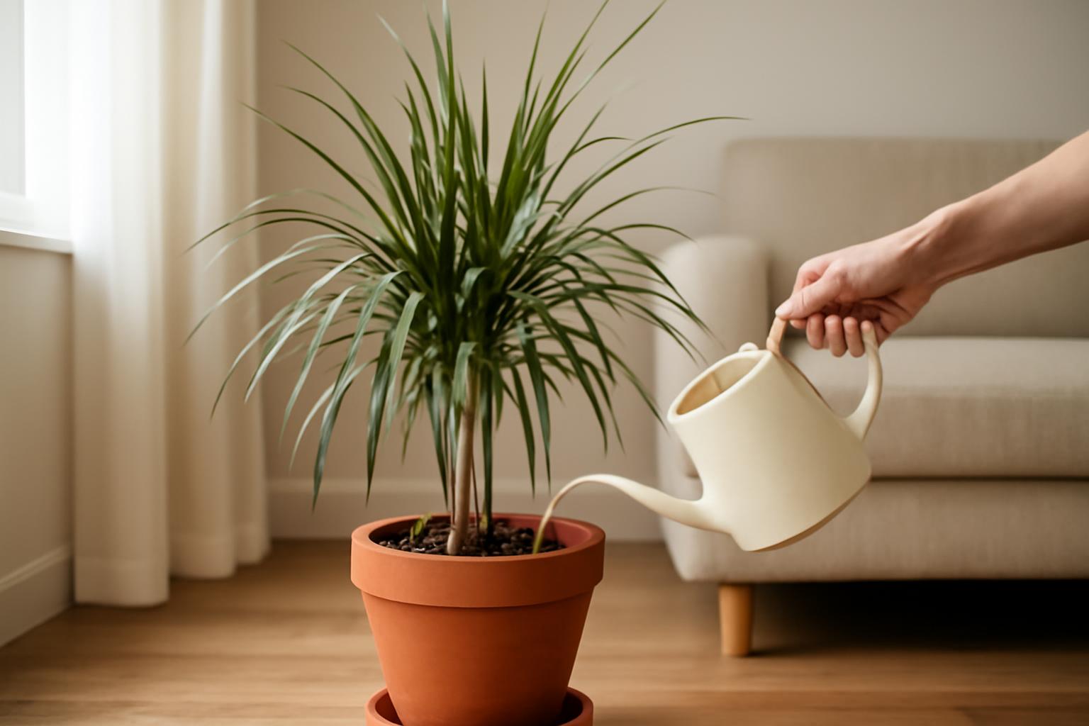 Dracaena marginata gondozása: sárkányfa ápolása lakásban