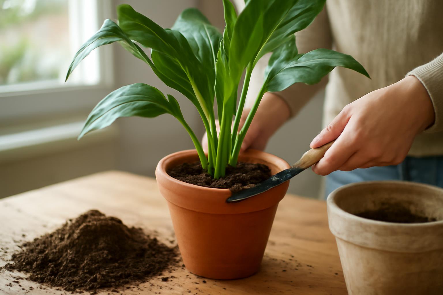 Békaliliom átültetése: mikor szükséges új föld