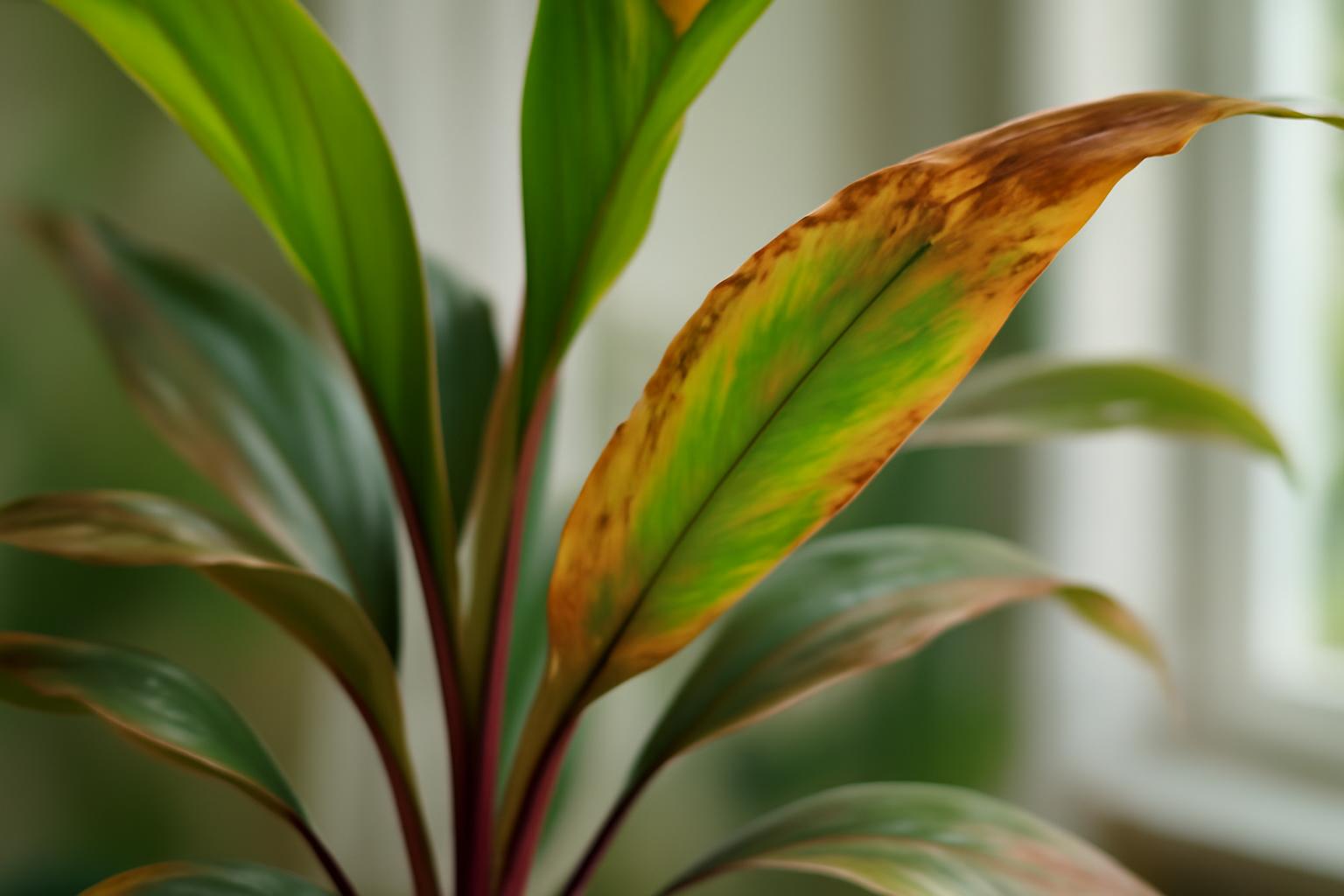 Cordyline levelek barnulása: gyakori problémák és megoldások