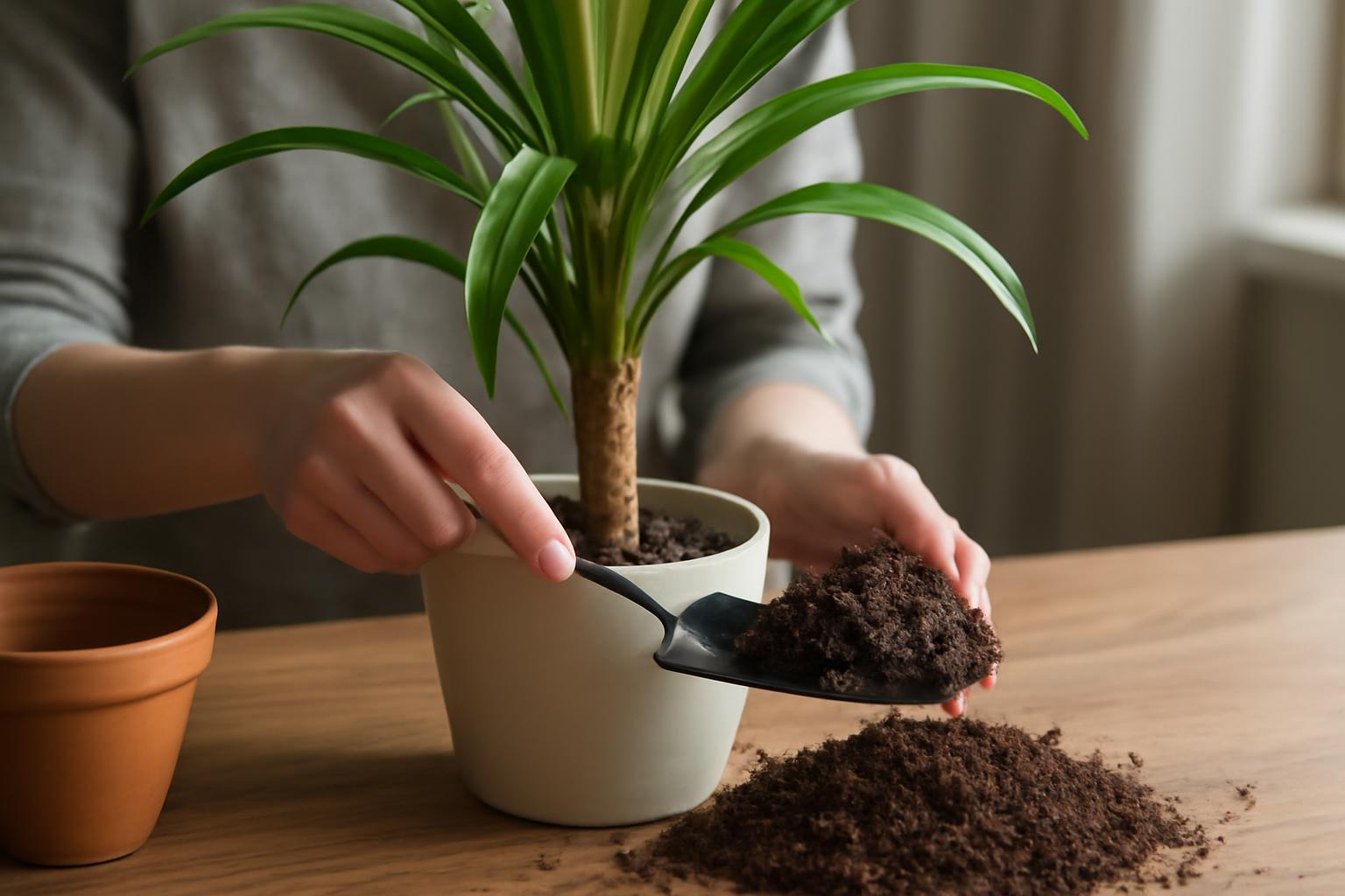 Dracaena átültetése: mikor kell új föld a növénynek