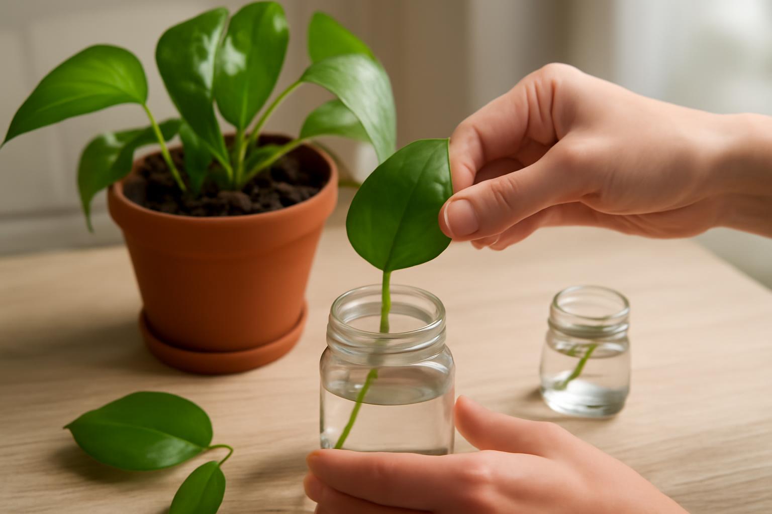 Szobanövények szaporítása levélről: mely növényeknél működik