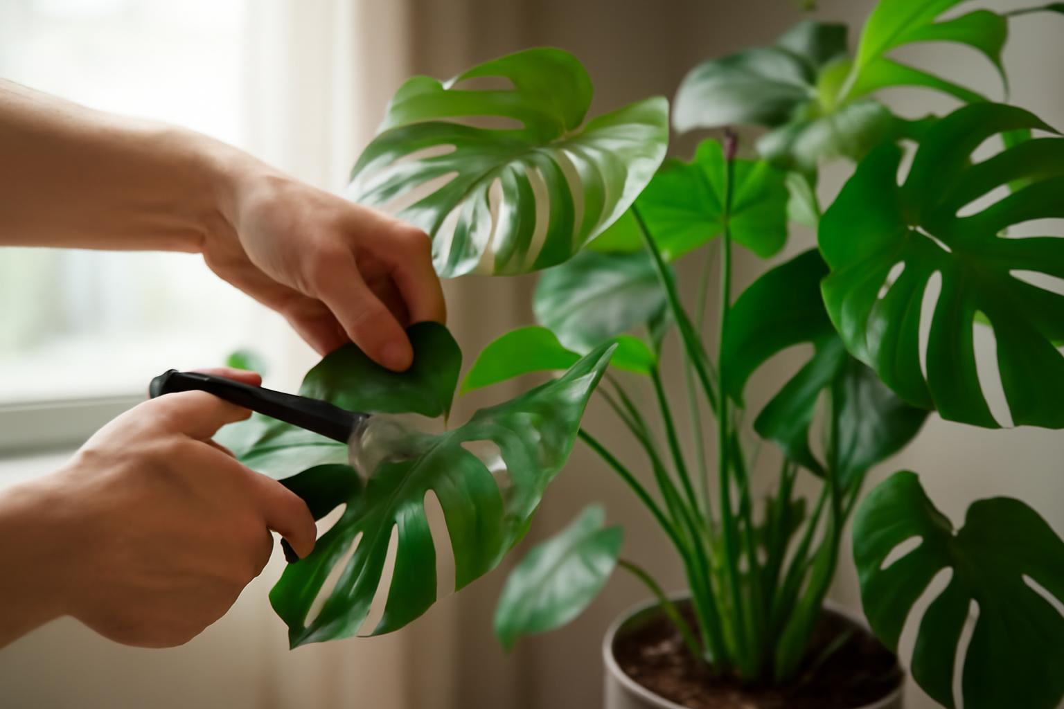 Monstera metszése: hogyan marad szép és bokros