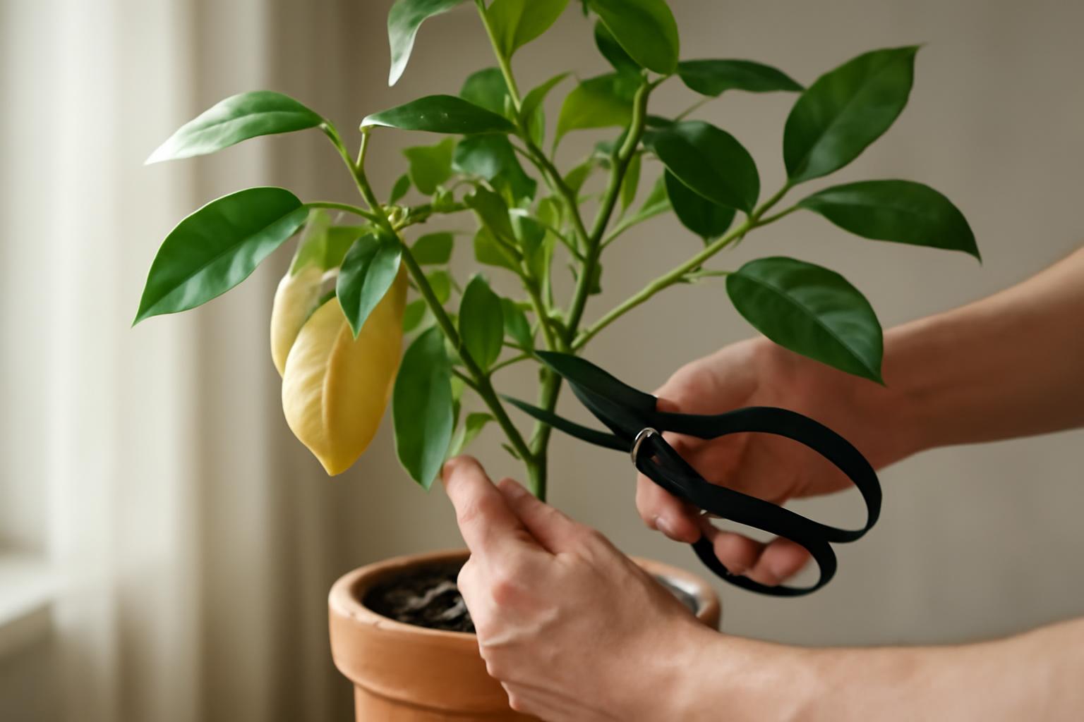 Szobai citromfa metszése: mikor és hogyan érdemes