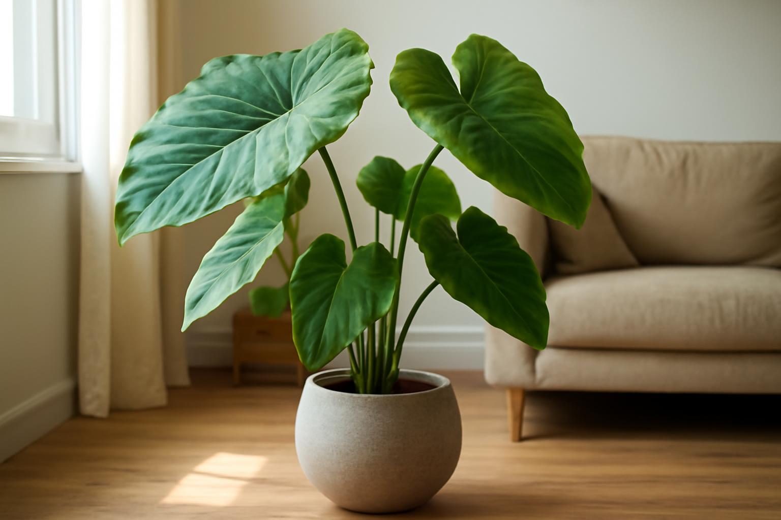 Colocasia gondozása: elefántfül növény ápolása lakásban