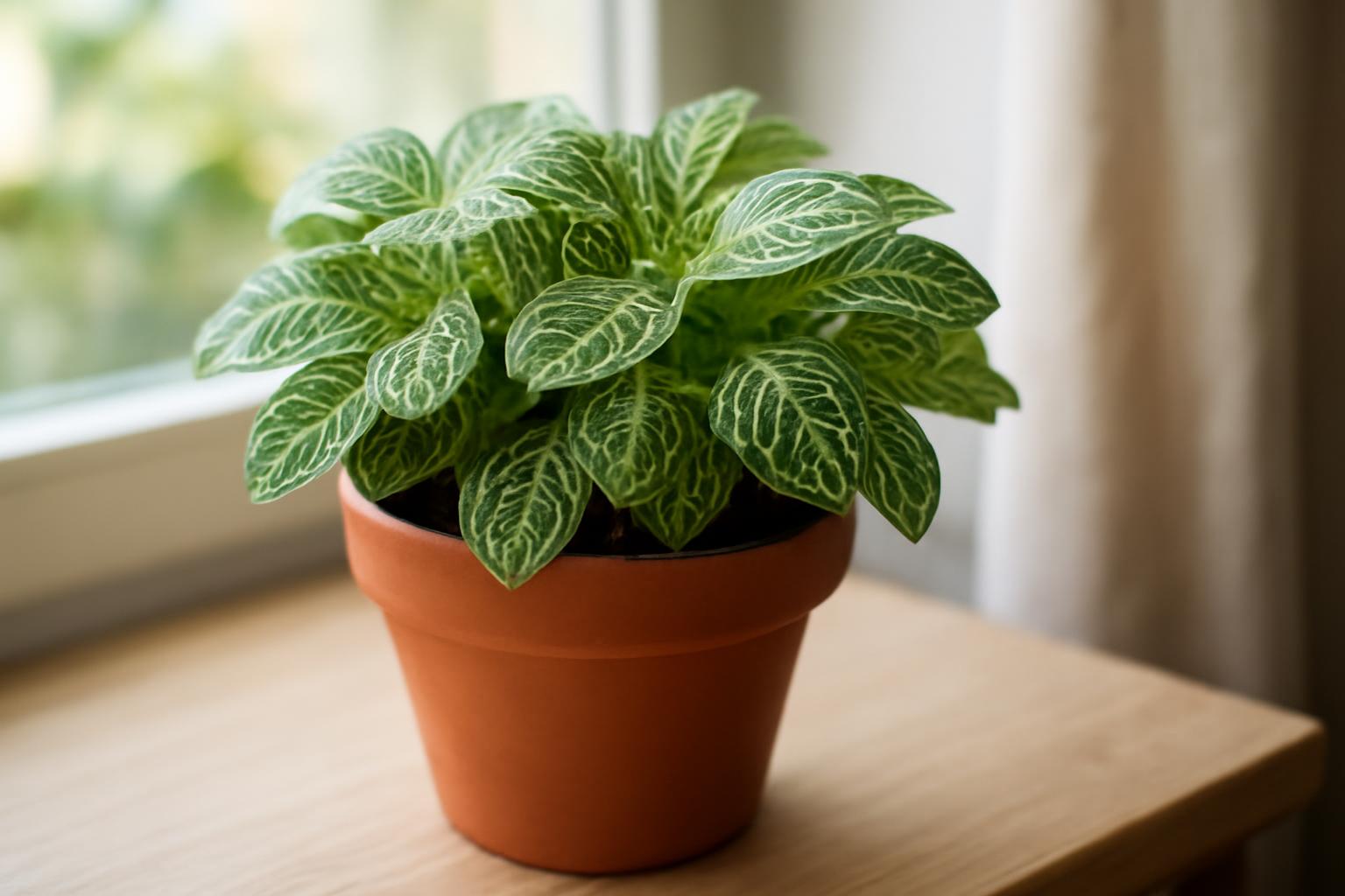 Fittonia albivenis gondozása: mozaiklevél ápolása lakásban