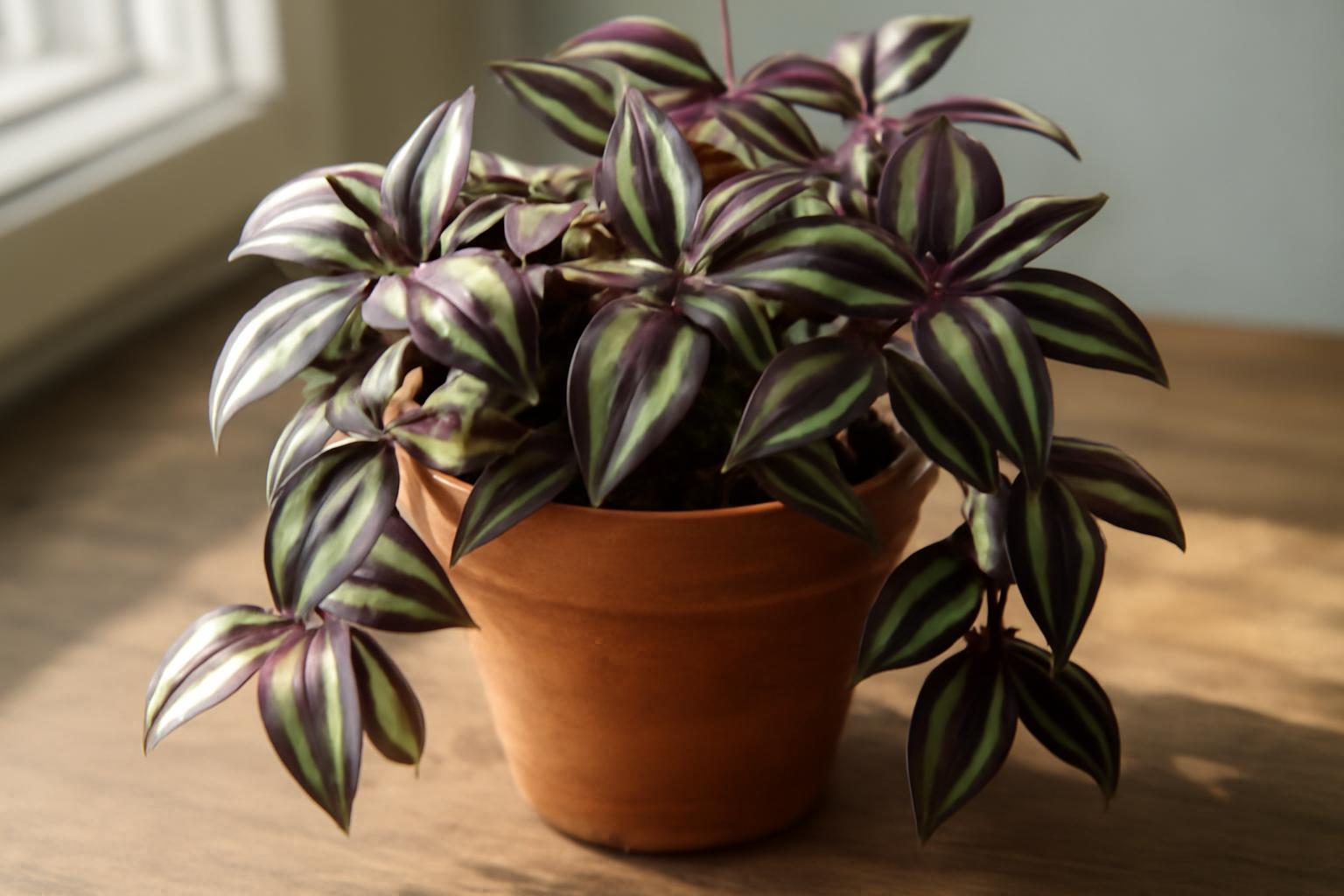 Tradescantia zebrina gondozása: pletyka növény ápolása lakásban