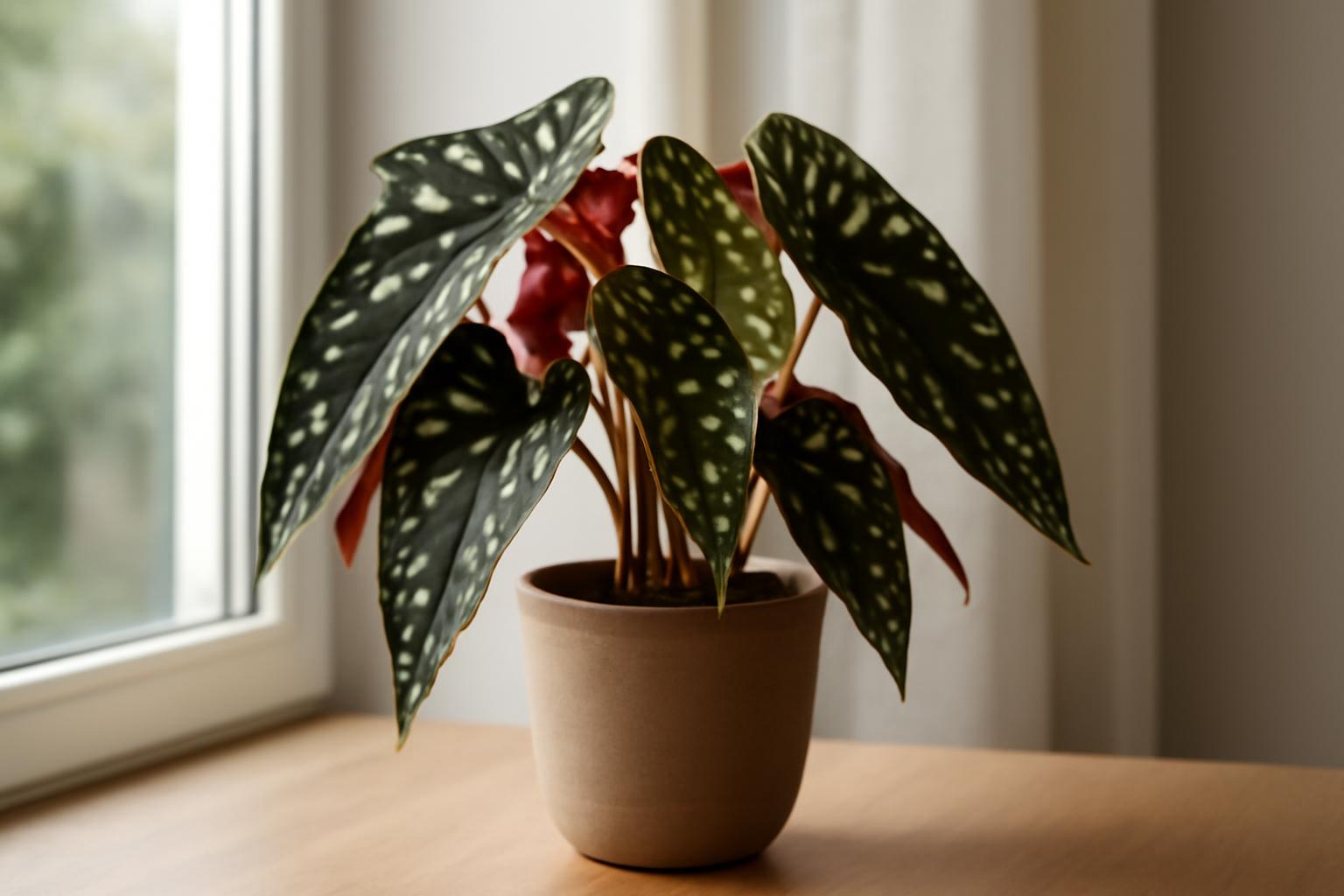 Begonia maculata fényigénye: ideális hely a lakásban