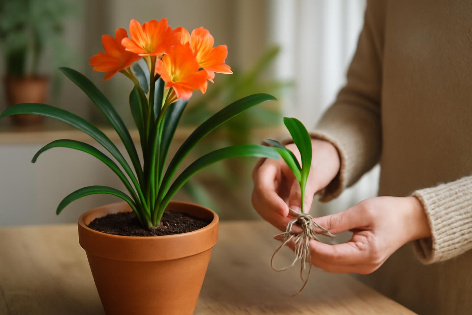 Clivia szaporítása sarjakról: egyszerű módszer otthon