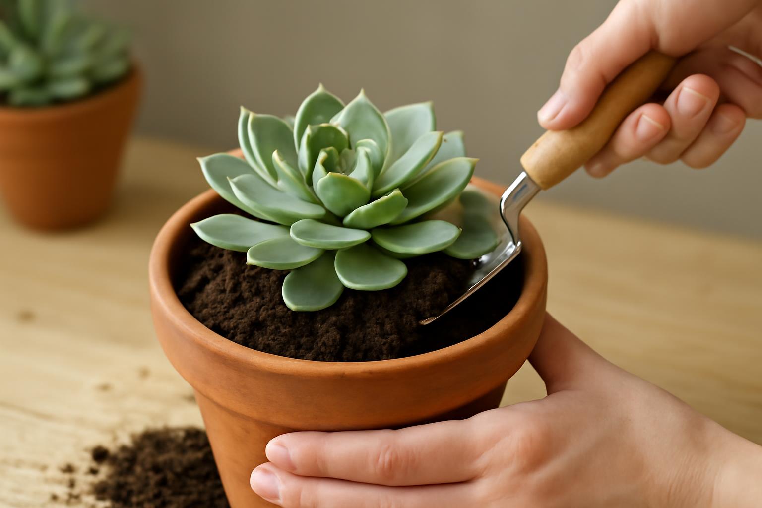 Echeveria átültetése: mikor szükséges friss föld