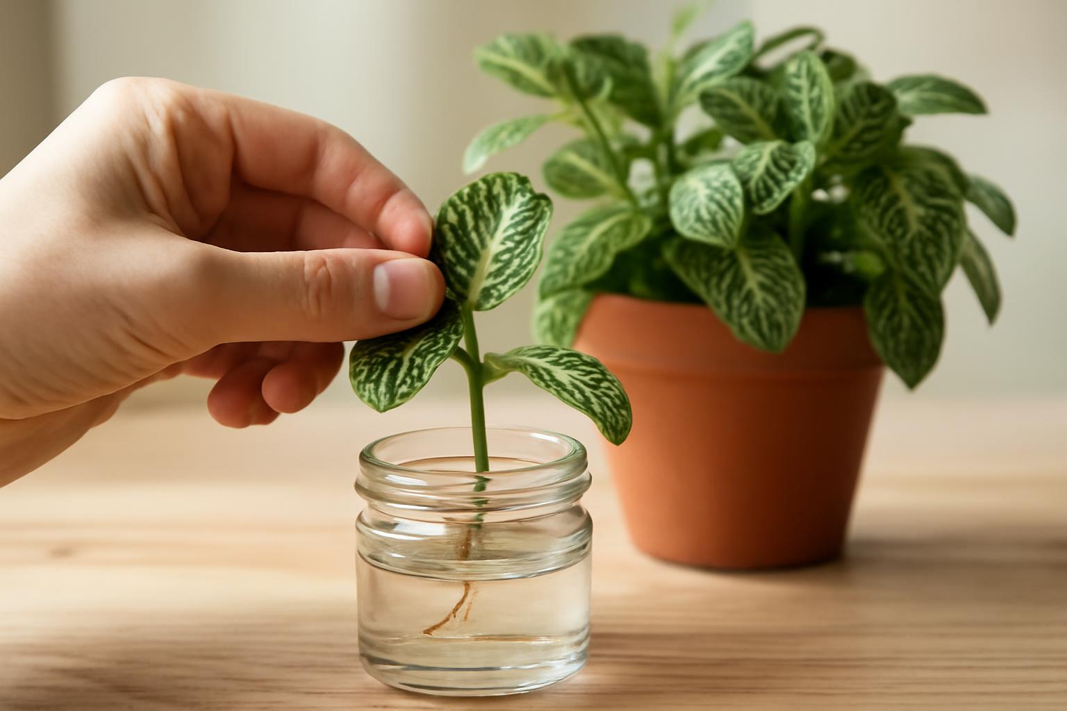 Fittonia szaporítása dugványról: gyors módszer otthon