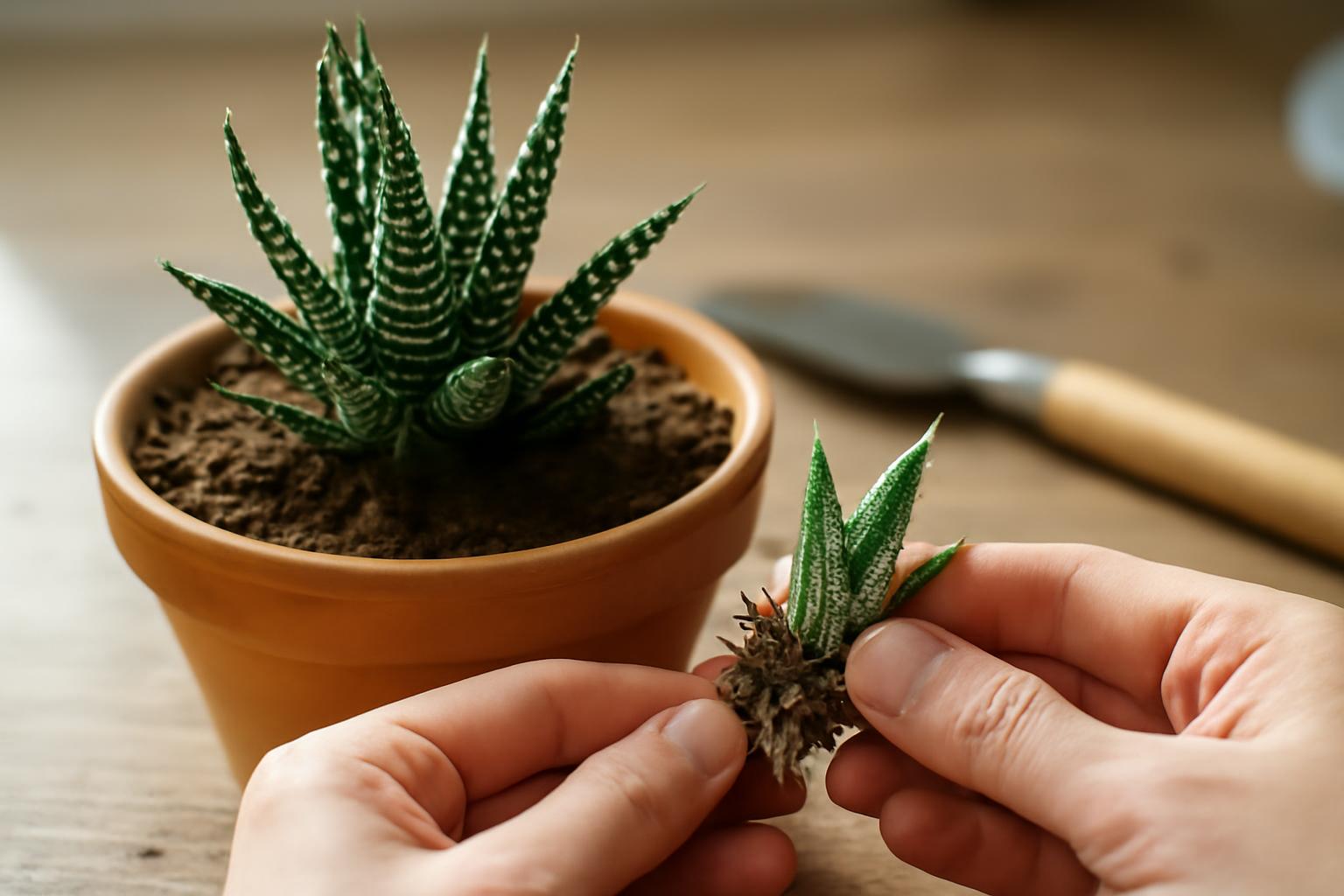 Haworthia szaporítása sarjról: egyszerű módszer