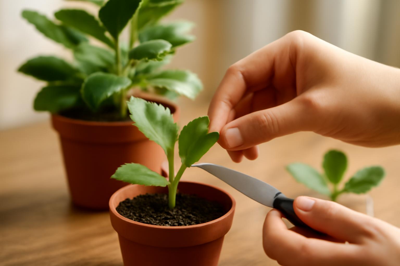 Kalanchoe szaporítása dugványról: egyszerű módszer