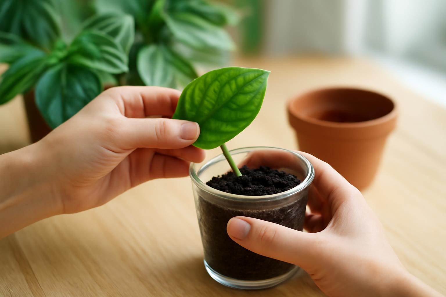 Peperomia szaporítása levélről: egyszerű módszer otthon