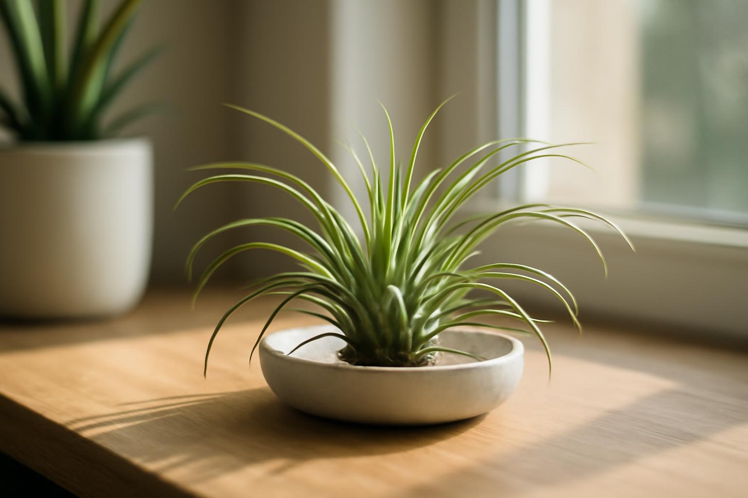 Tillandsia elhelyezése: ideális fényviszonyok a lakásban