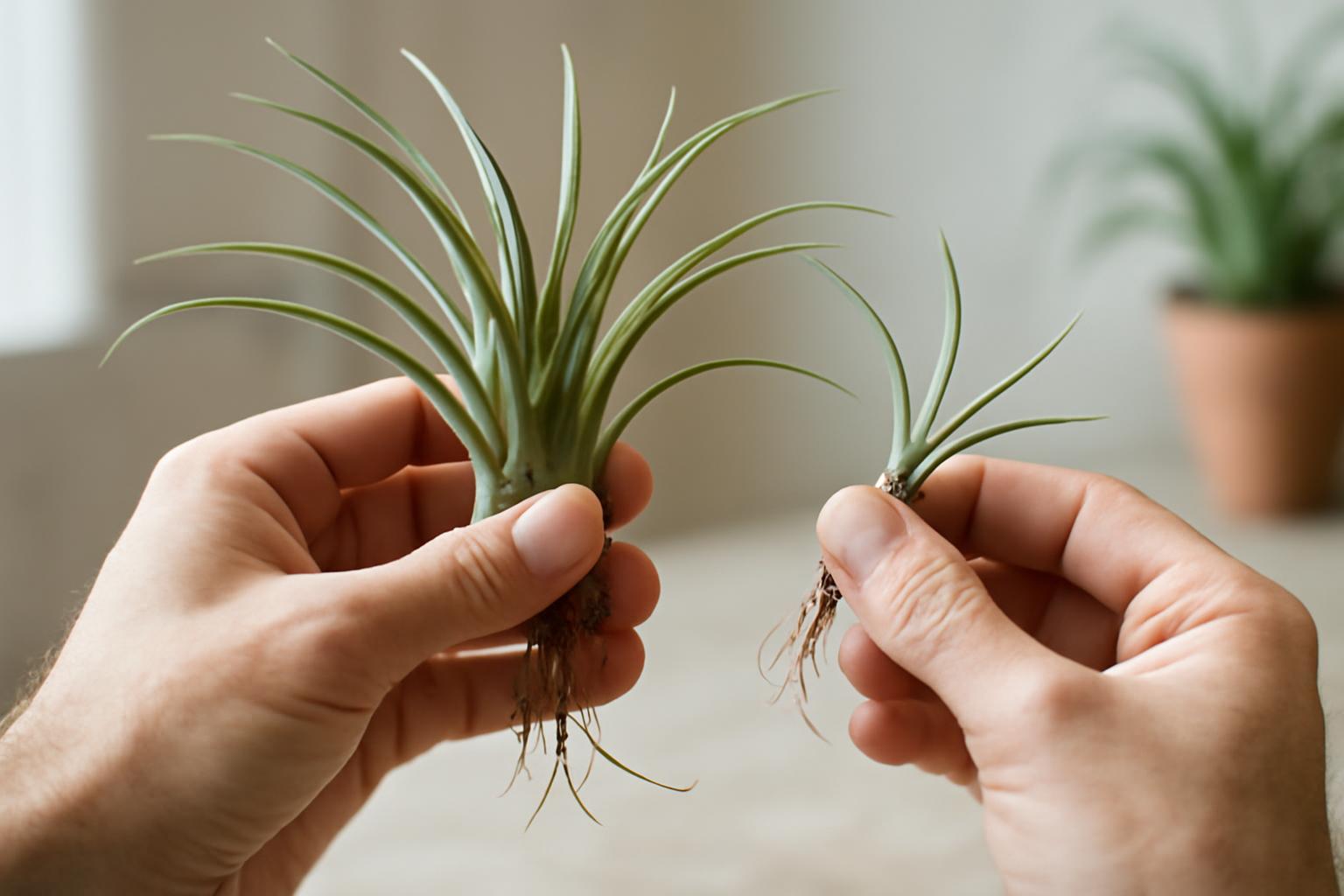 Tillandsia szaporítása sarjról: egyszerű módszer