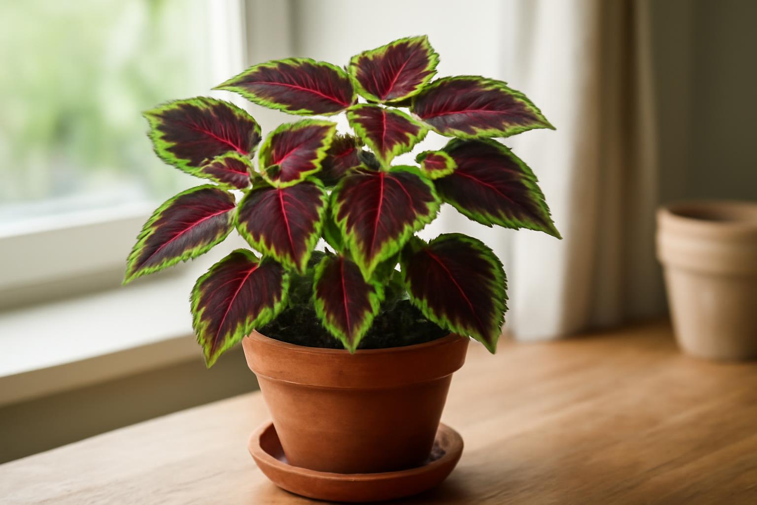 Coleus blumei gondozása: díszcsalán ápolása lakásban lépésről lépésre