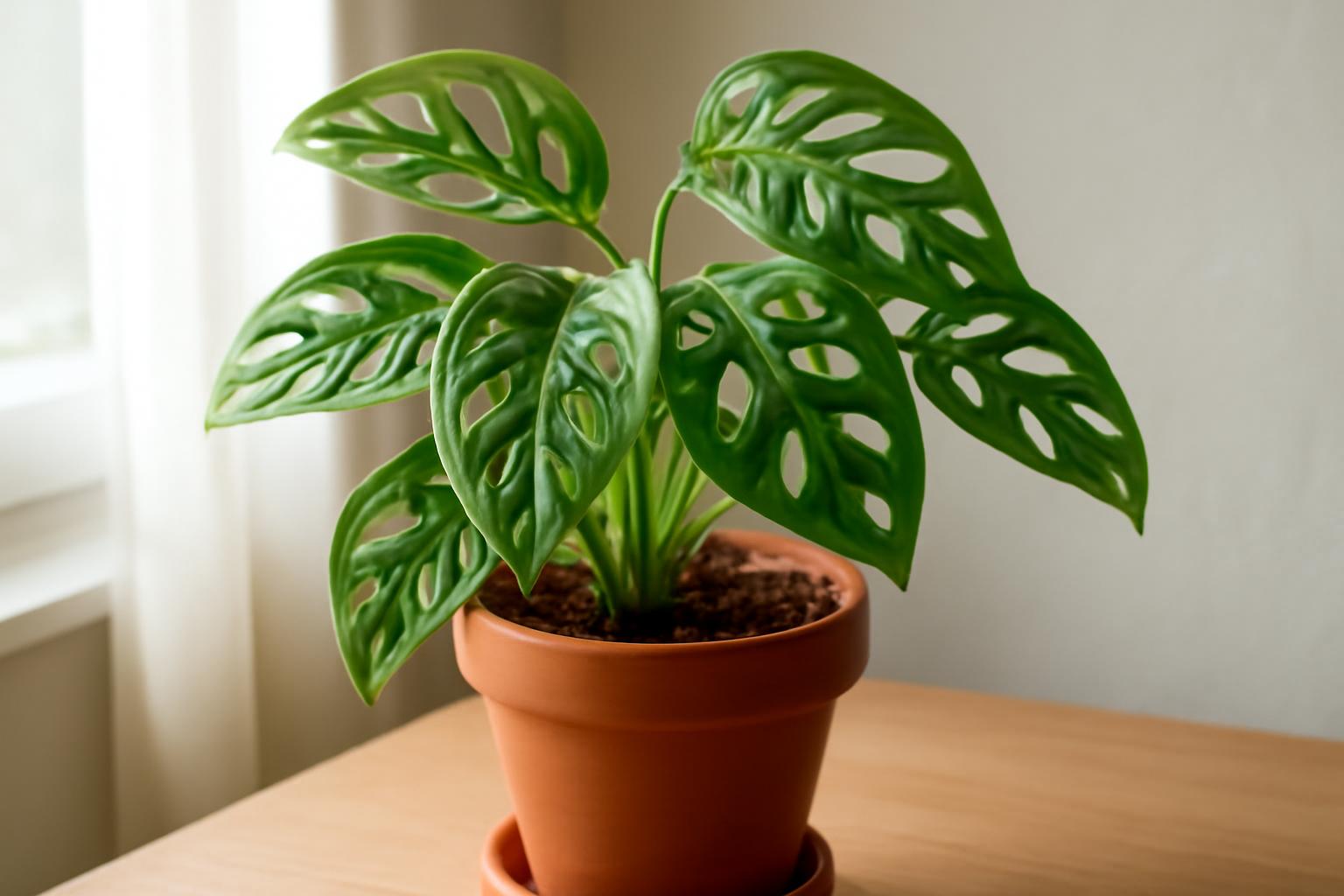 Monstera adansonii gondozása: lyukas levelű szobanövény ápolása