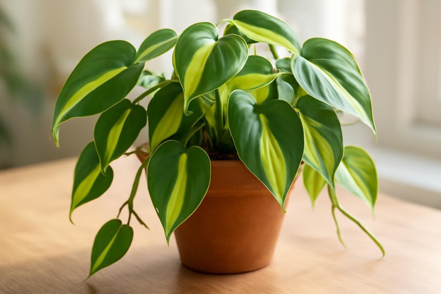 Philodendron brasil gondozása: színes levelű futónövény ápolása