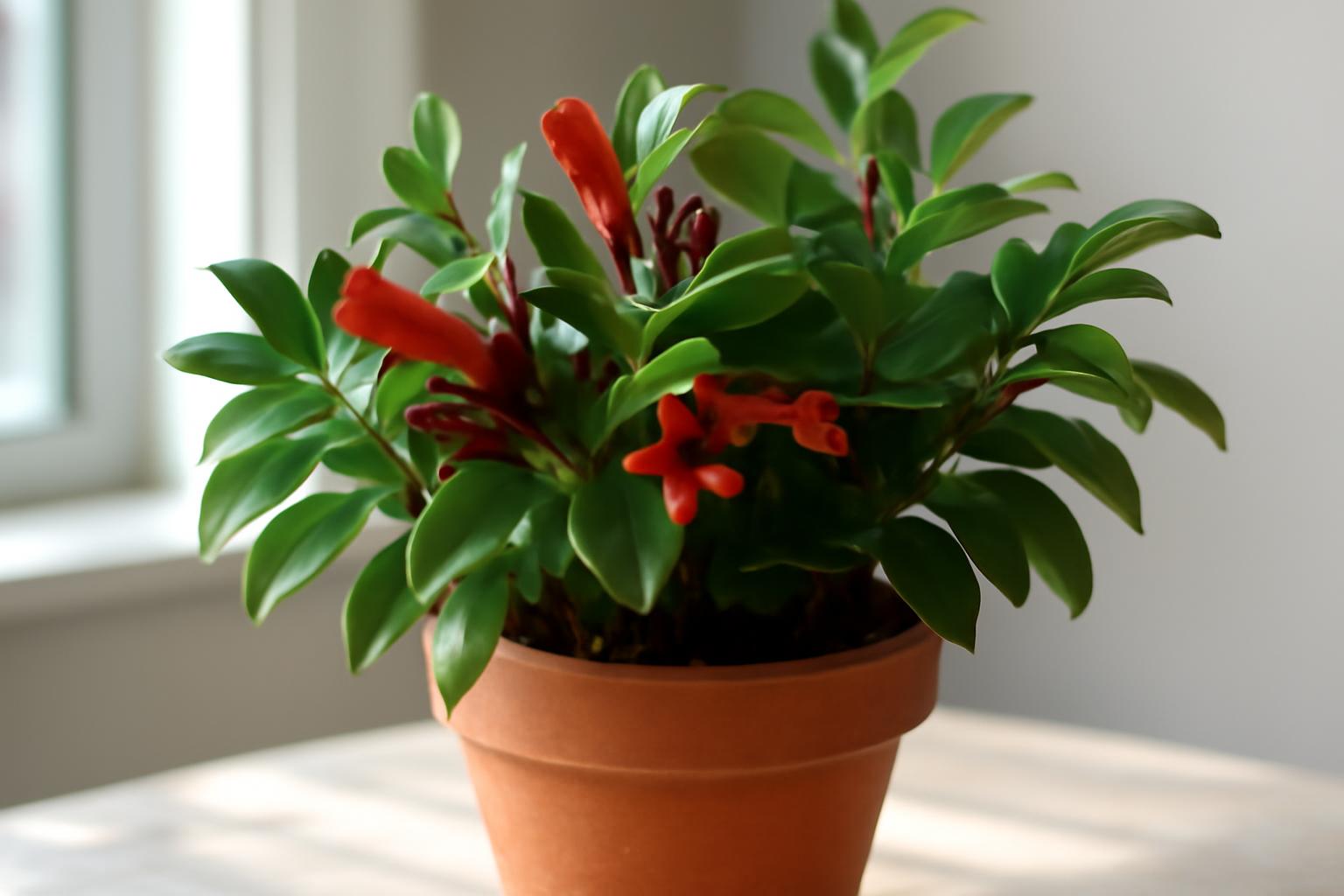 Aeschynanthus radicans gondozása: rúzsvirág ápolása lakásban