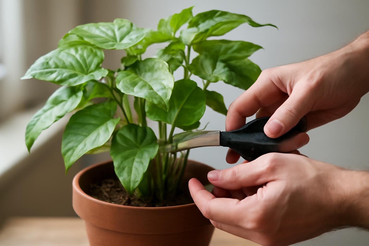 Syngonium metszése: bokros növekedés titkai