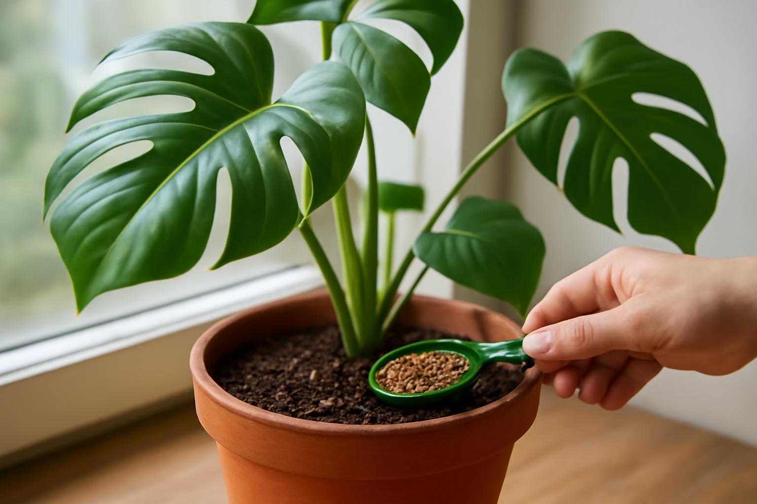 Leteszteltük a monstera tápozását – látványosabb lett tőle?