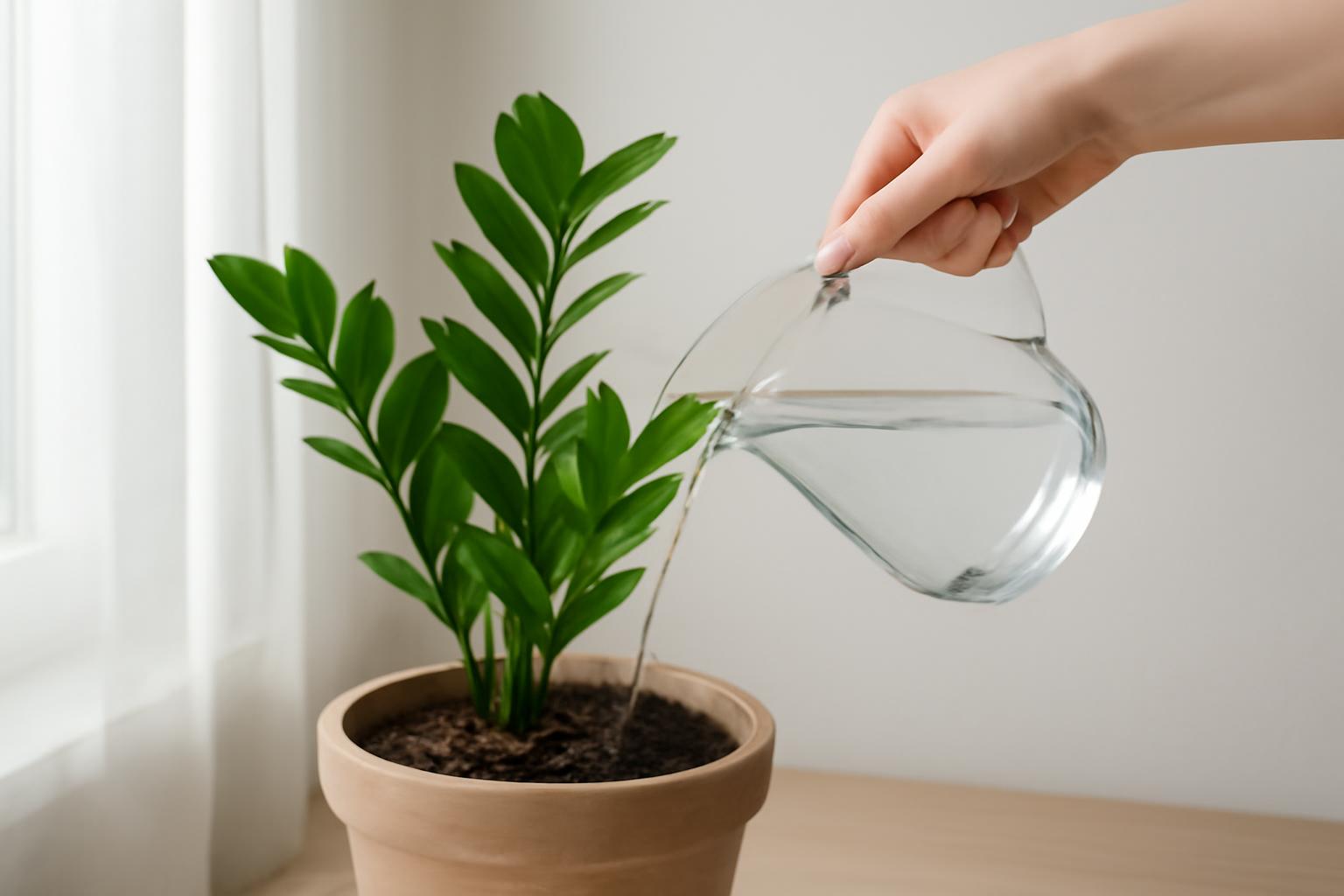 Leteszteltük a zamiopálma locsolását – mennyi víz kell valójában?
