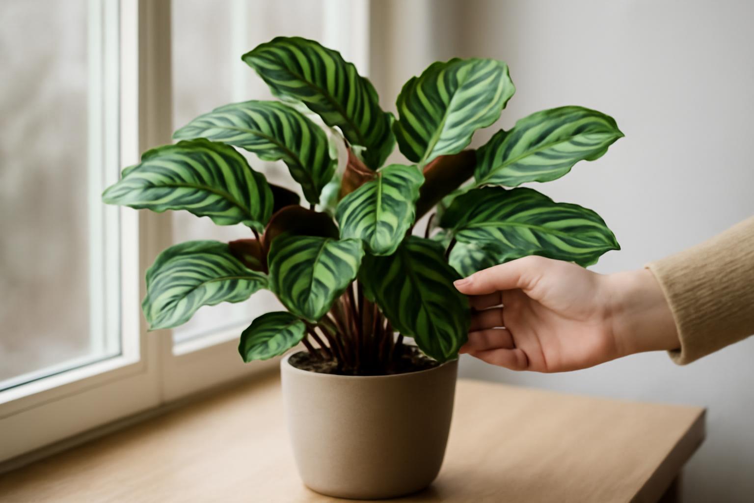 Kipróbáltuk a calathea gondozását télen