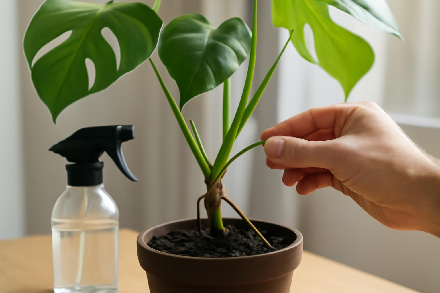 Kipróbáltuk a monstera léggyökereinek kezelését