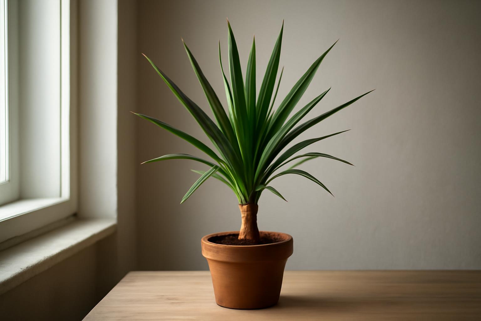 Leteszteltük a yucca gondozását minimális fény mellett