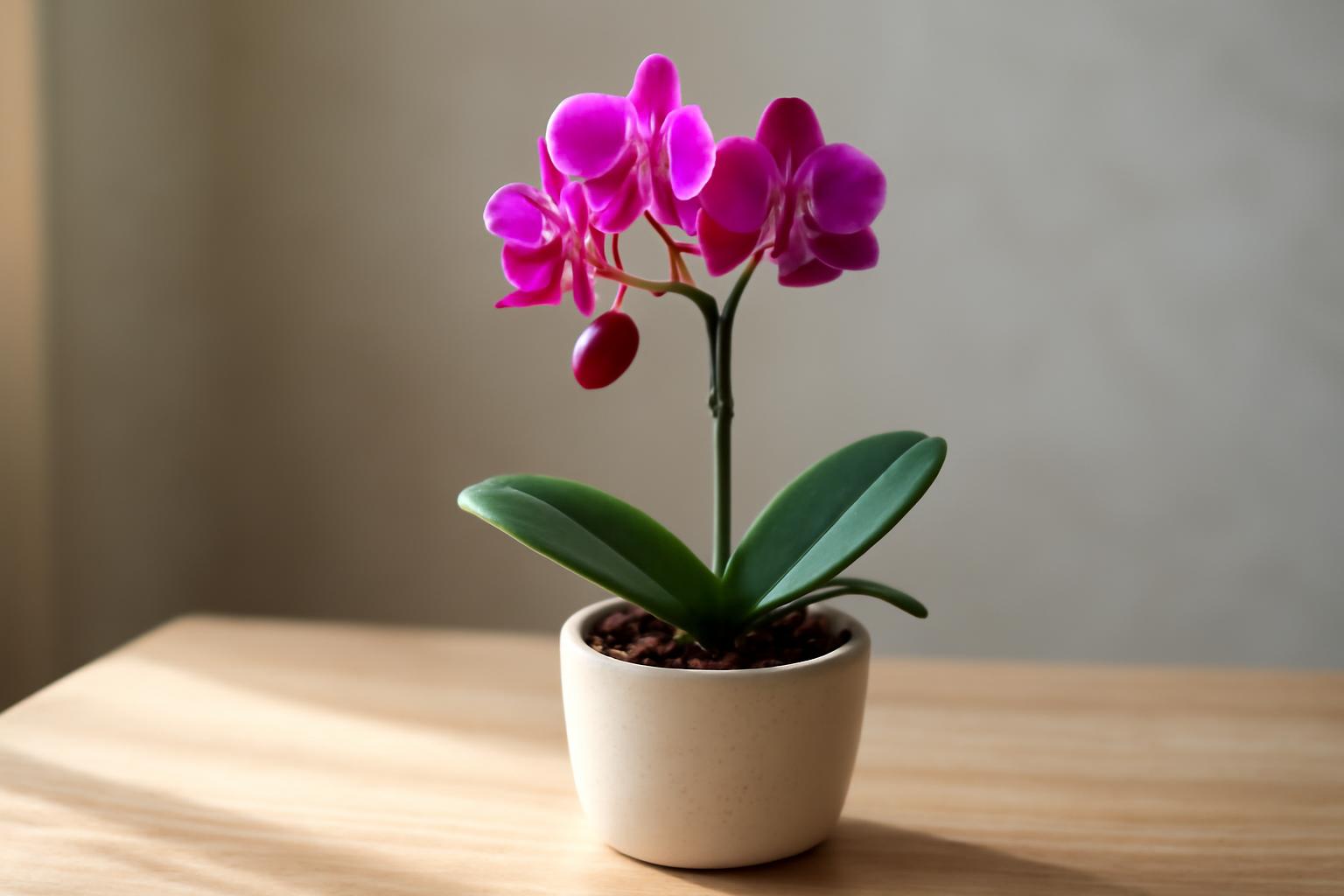 Leteszteltük a mini orchidea virágoztatását másodszor is