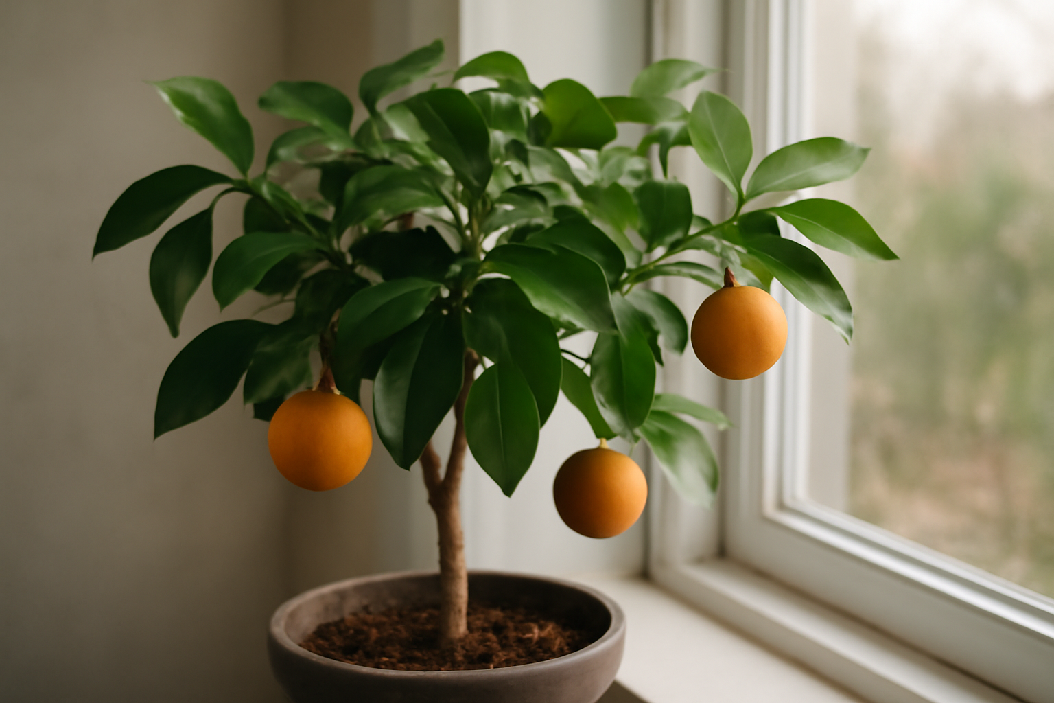 Leteszteltük a szobai citrusfák teleltetését